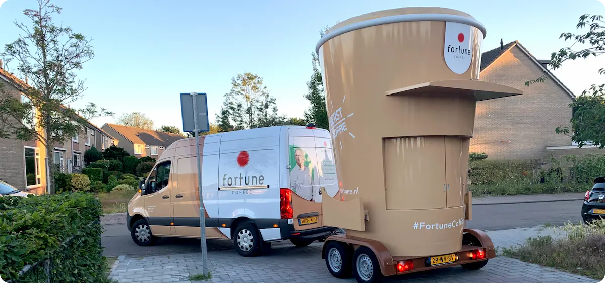 Interview met Sebastiaan Smits - ondernemer van Fortune Coffee regio 't Gooi